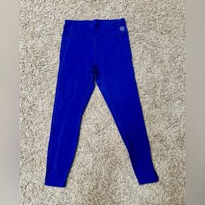 Allbirds royal blue leggings